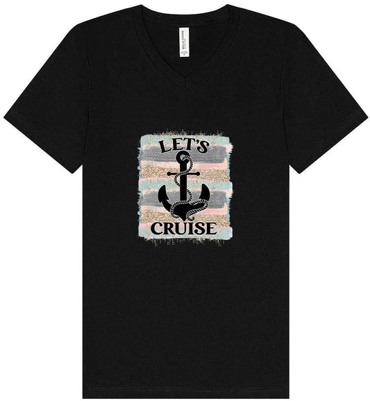 Let's Cruise Unisex V-Neck Shirt