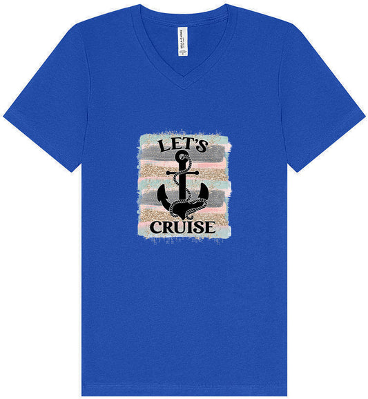 Let's Cruise Unisex V-Neck Shirt