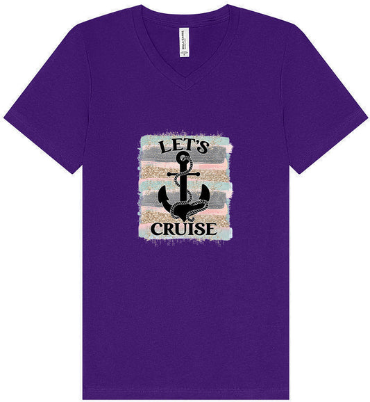 Let's Cruise Unisex V-Neck Shirt
