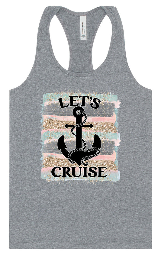 Let's Cruise Women's Racerback Tank