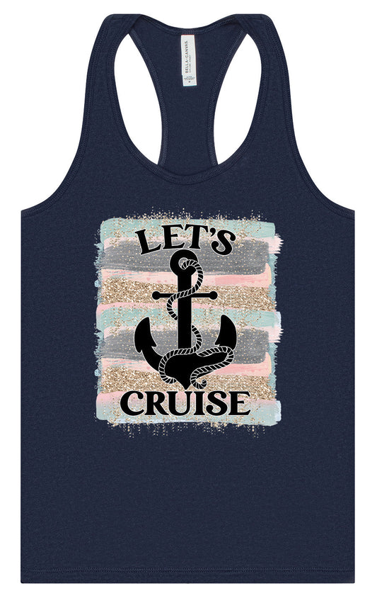 Let's Cruise Women's Racerback Tank
