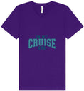 Load image into Gallery viewer, Varsity Cruise Era Unisex V-Neck Shirt
