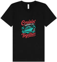 Load image into Gallery viewer, Cruisin' Through Life Together Unisex V-Neck Shirt
