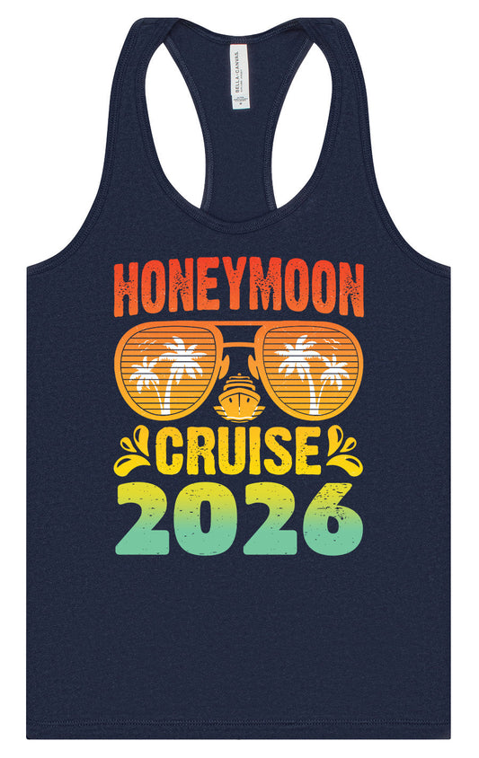 Honeymoon Cruise 2026 Women's Racerback Tank
