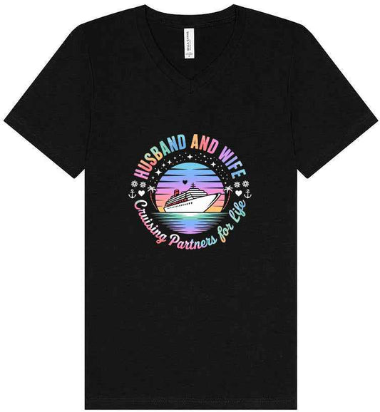 Cruising Partners for Life Unisex V-Neck Shirt