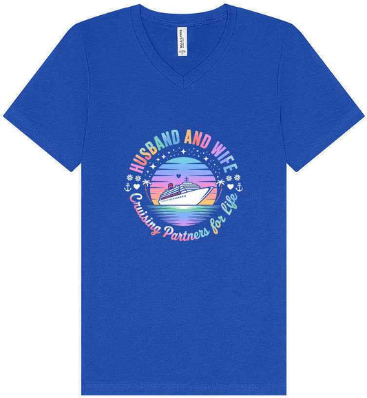 Cruising Partners for Life Unisex V-Neck Shirt