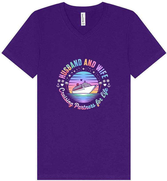 Cruising Partners for Life Unisex V-Neck Shirt