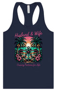 Load image into Gallery viewer, Anchor Husband and Wife Women's Racerback Tank

