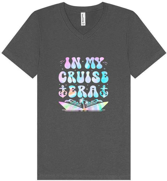 Tie Dye In My Cruise Era Unisex V-Neck Shirt