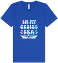 Load image into Gallery viewer, Tie Dye In My Cruise Era Unisex V-Neck Shirt

