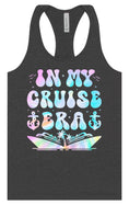 Load image into Gallery viewer, Tie Dye In My Cruise Era Women's Racerback Tank
