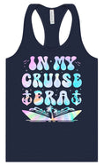 Load image into Gallery viewer, Tie Dye In My Cruise Era Women's Racerback Tank
