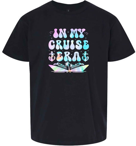 Tie Dye In My Cruise Era Children's Gildan Soft Shirt