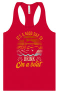 Load image into Gallery viewer, Drink on a Boat Women's Racerback Tank
