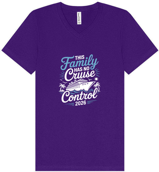 No Cruise Control 2026 Unisex V-Neck Shirt