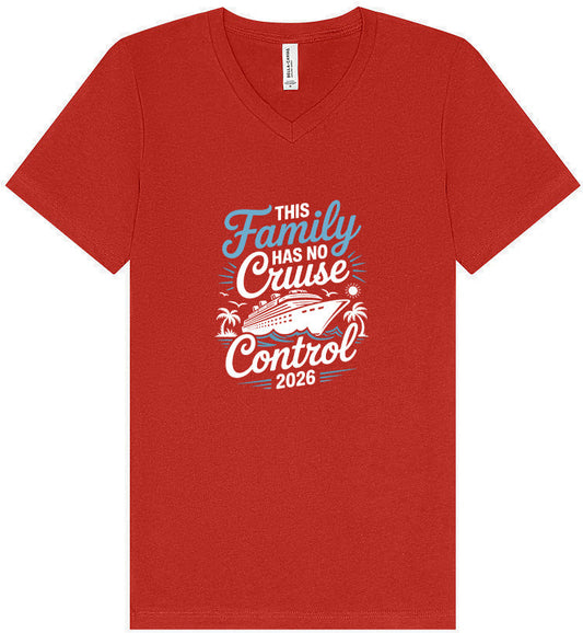 No Cruise Control 2026 Unisex V-Neck Shirt