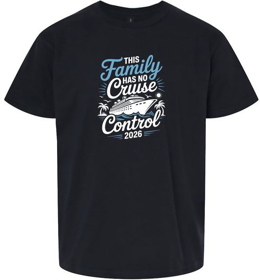 No Cruise Control 2026 Children's Gildan Soft Shirt