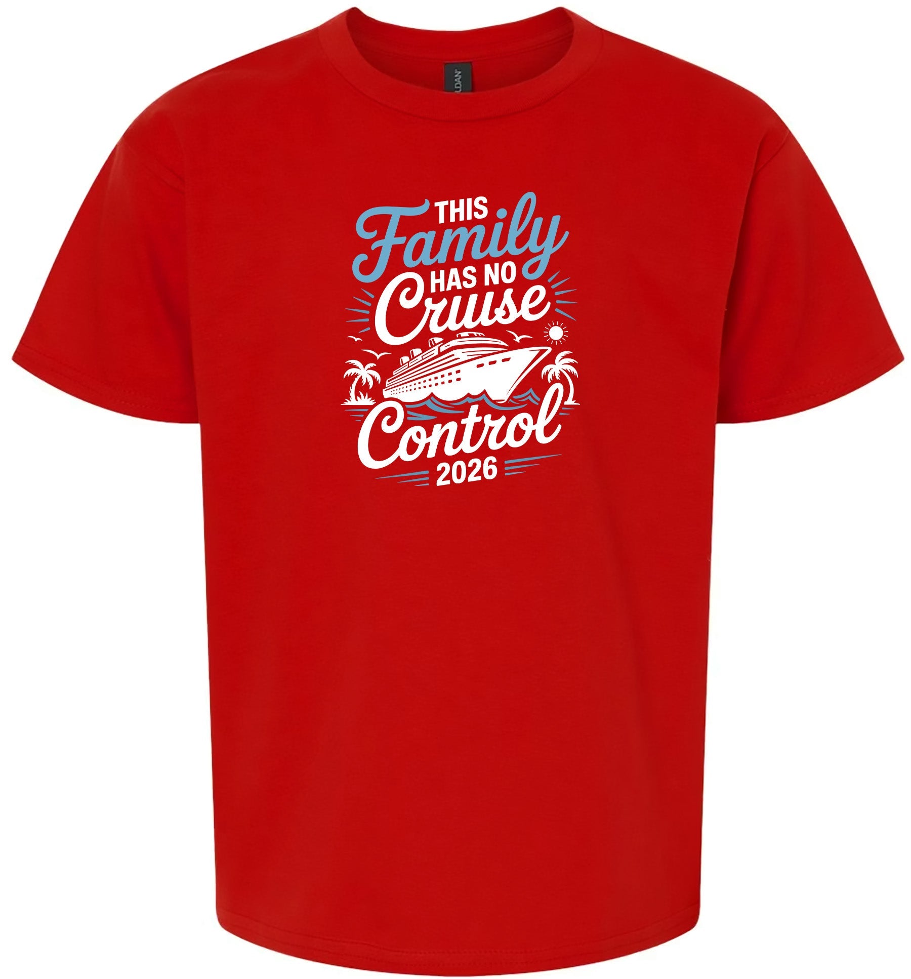 No Cruise Control 2026 Children's Gildan Soft Shirt