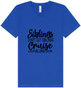 Load image into Gallery viewer, Siblings Don't Cruise Alone Unisex V-Neck Shirt
