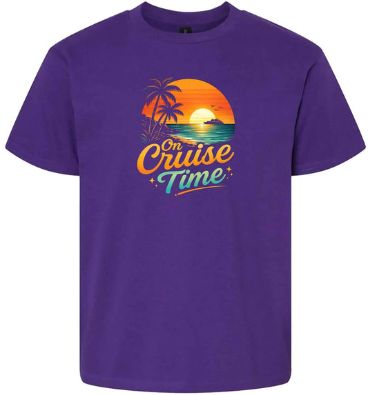 On Cruise Time Children's Gildan Soft Shirt