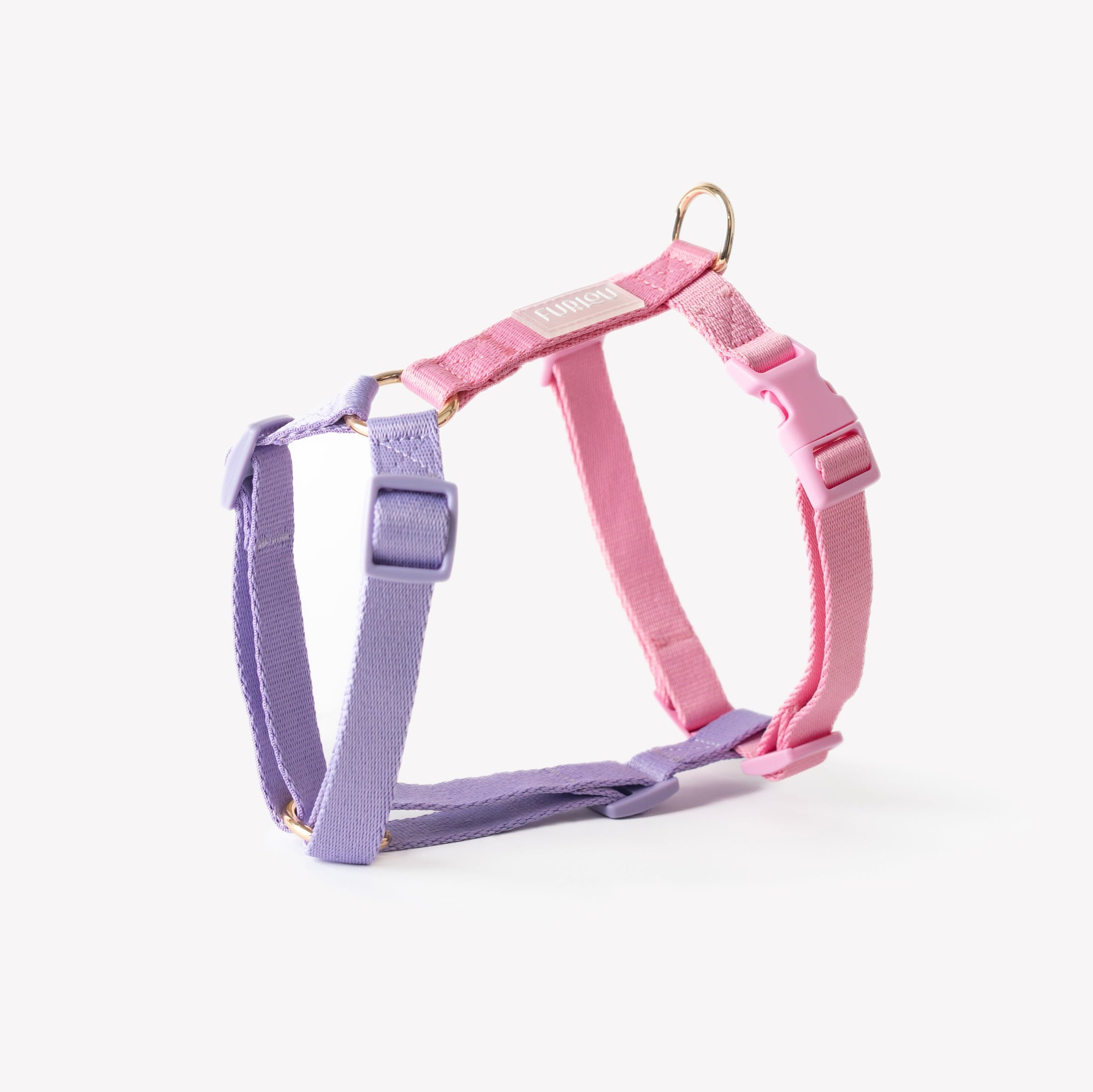 Lavender and Pink - Dog Harness 