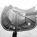 Load image into Gallery viewer, B&W - Black Saddle Pad
