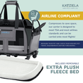 Load image into Gallery viewer, Luxury Lorry Pet Carrier with Removable Wheels and Telescopic Handle
