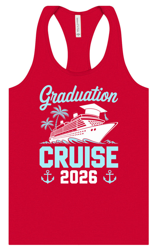 Graduation Cruise 2026 Women's Racerback Tank