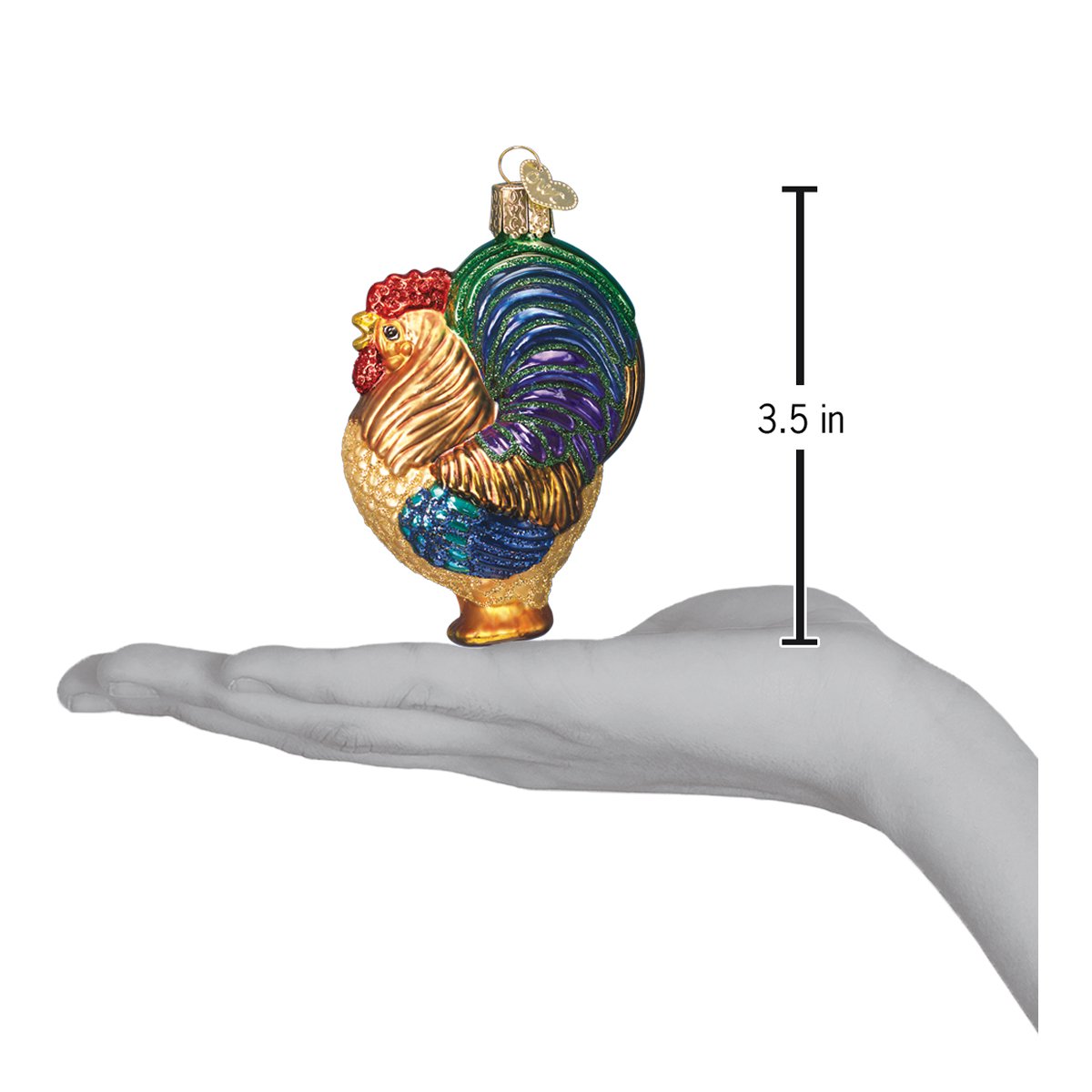 Rooster Ornament - Southlake Paws