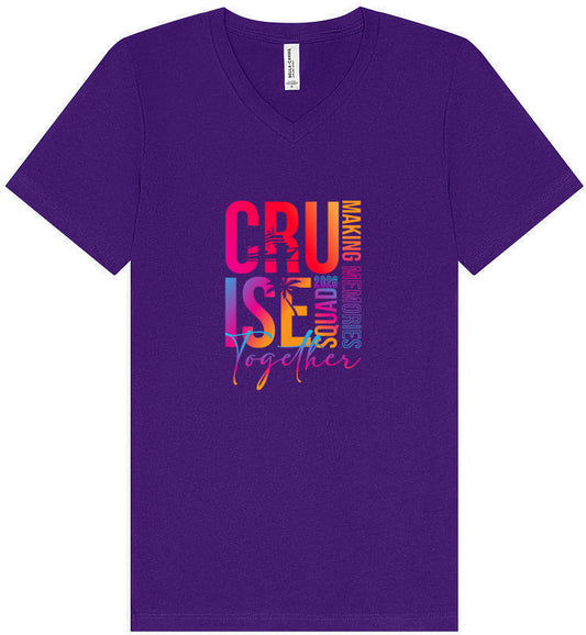 Retro Cruise Together 2026 Unisex V-Neck Shirt