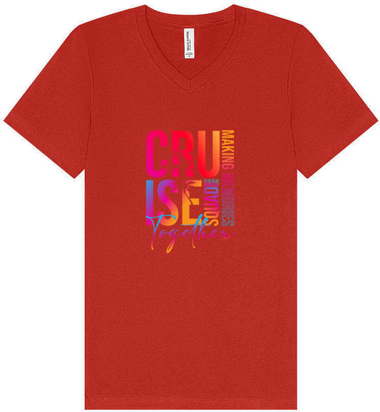 Retro Cruise Together 2026 Unisex V-Neck Shirt