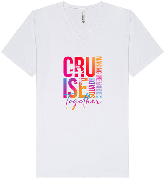 Retro Cruise Together 2026 Unisex V-Neck Shirt