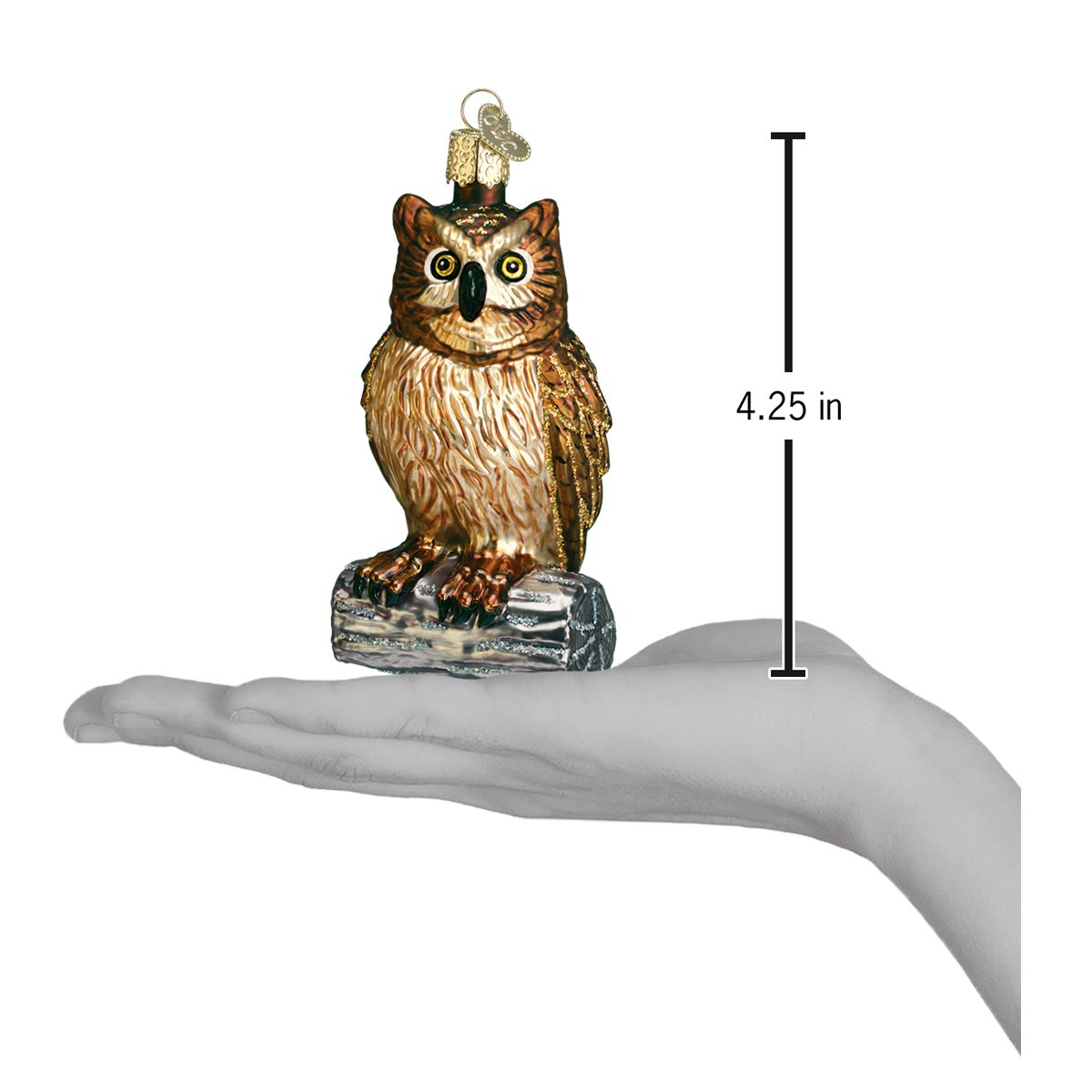 Wise Old Owl Ornament - Southlake Paws
