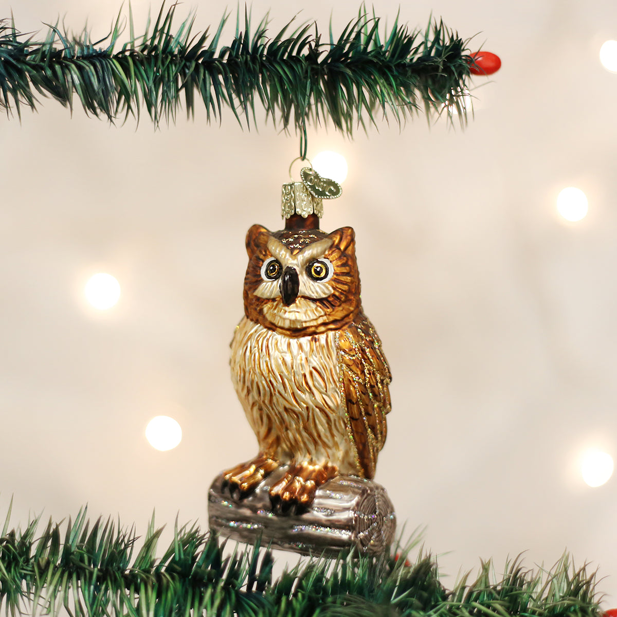 Wise Old Owl Ornament - Southlake Paws