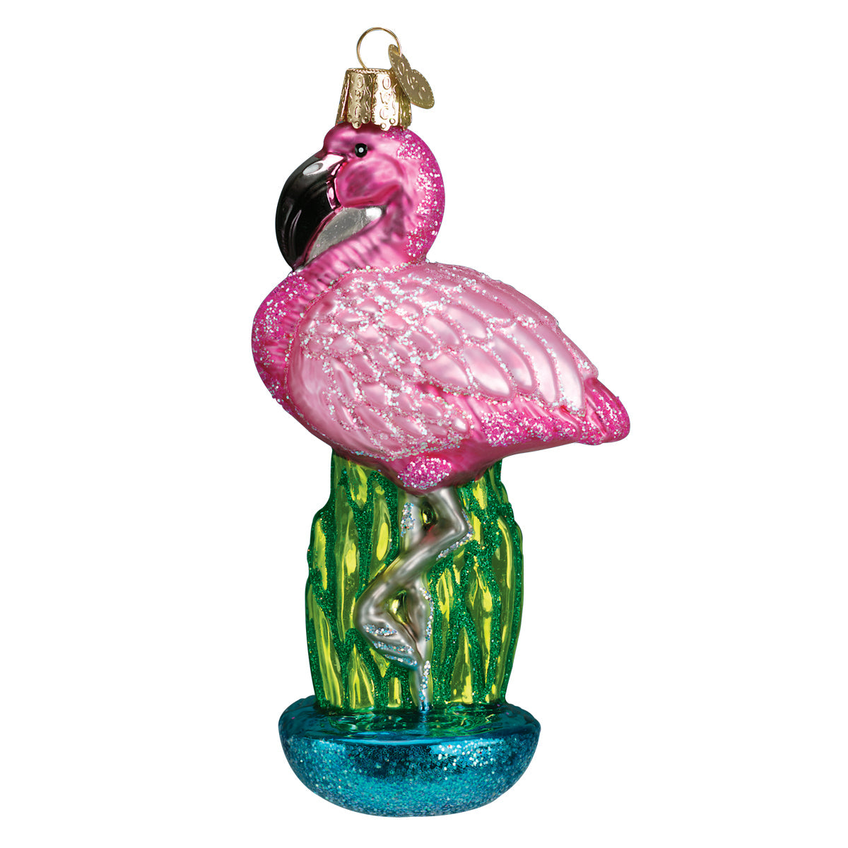 Flamingo Christmas Ornament - Southlake Paws