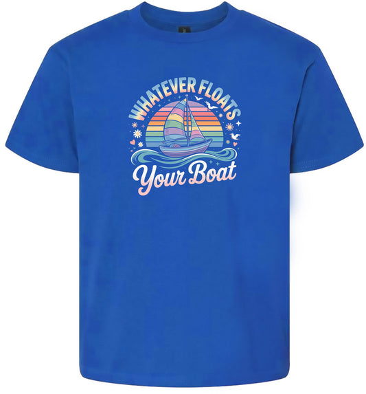 Whatever Floats Your Boat Children's Gildan Soft Shirt