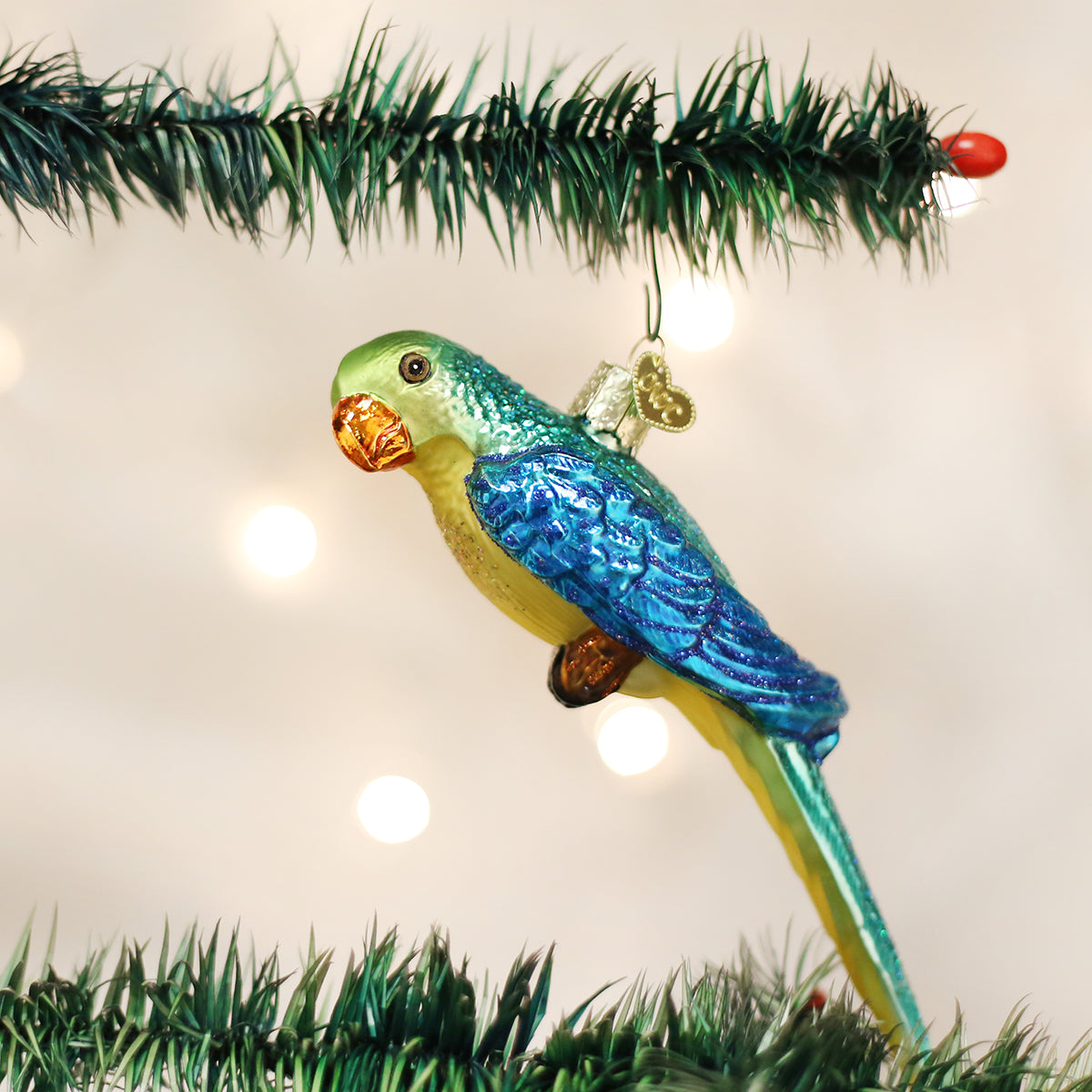 Parakeet Ornament - Southlake Paws