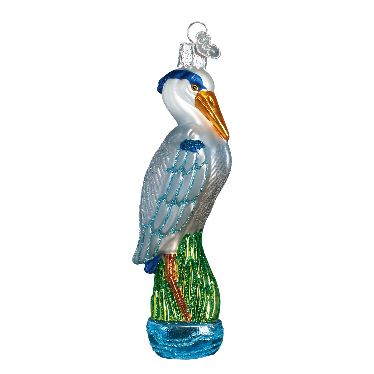 Great Blue Heron Ornament - Southlake Paws