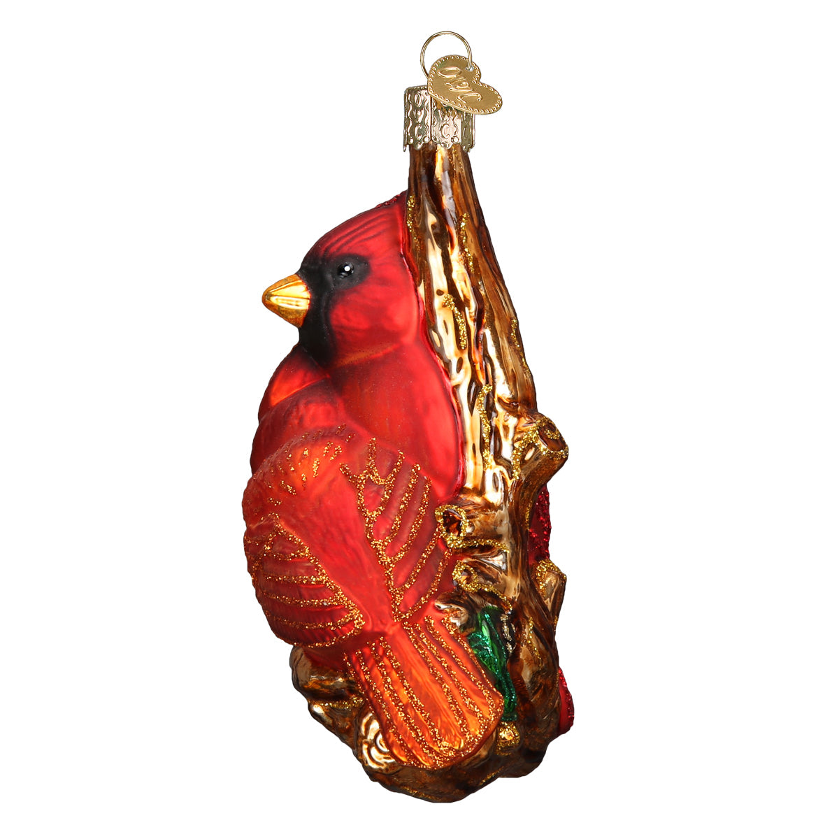 Pair Of Cardinals Ornament - Southlake Paws