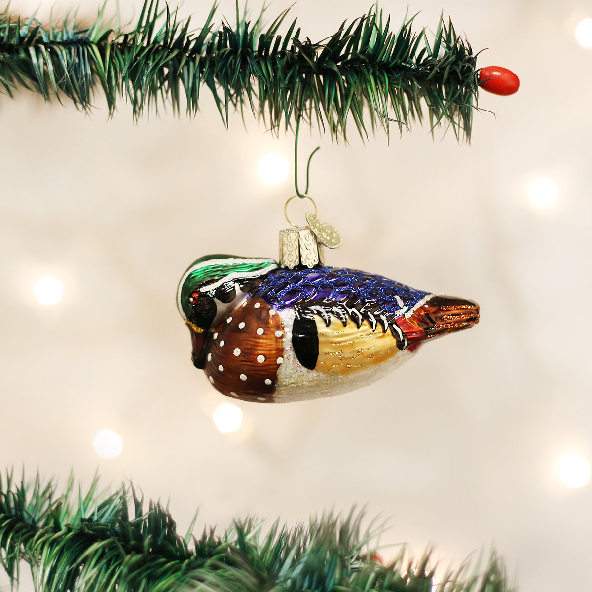 Wood Duck Christmas Ornament - Southlake Paws