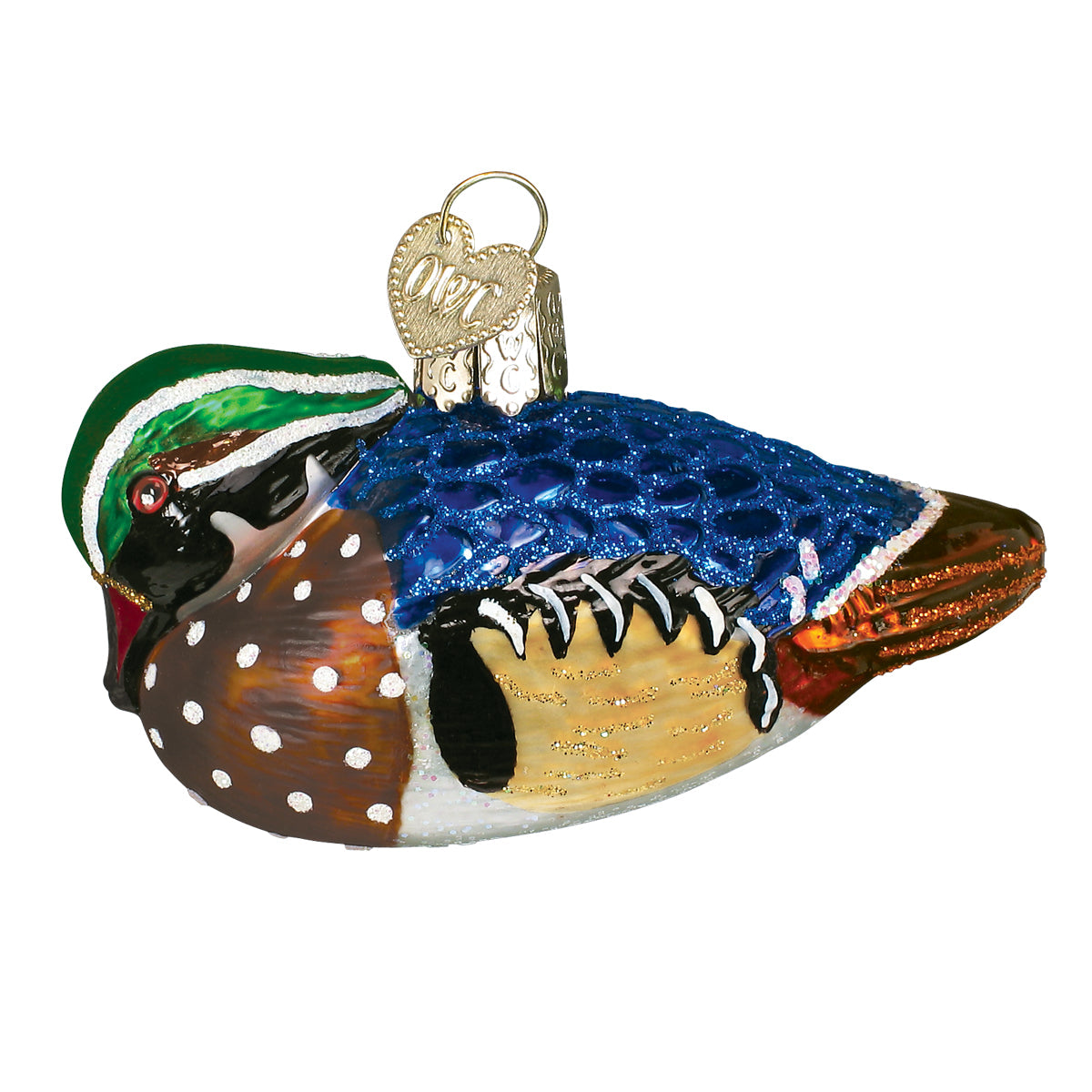Wood Duck Christmas Ornament - Southlake Paws
