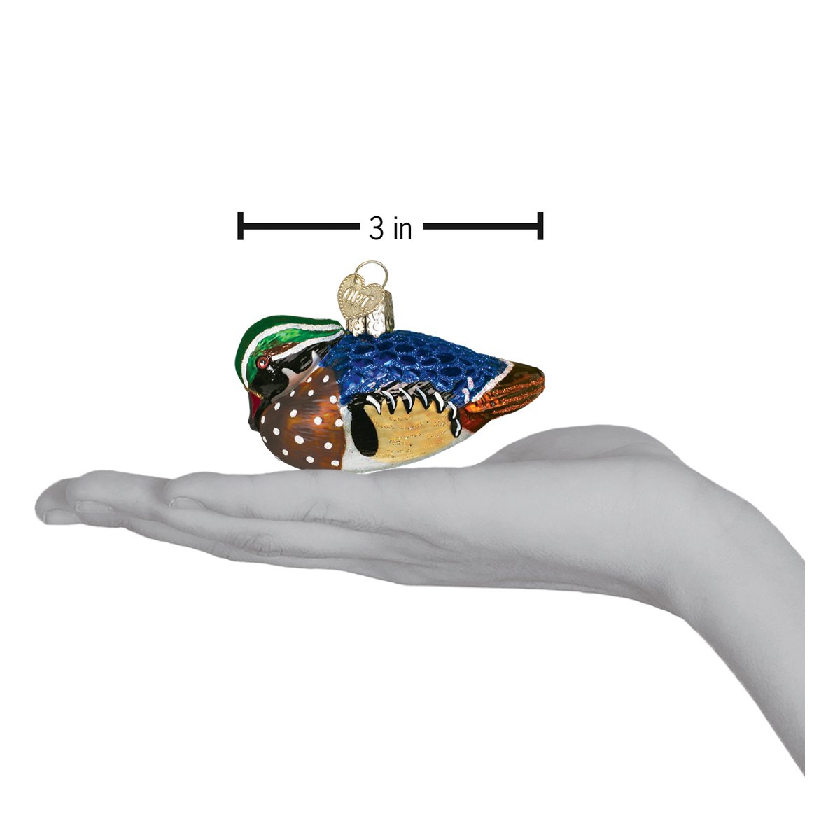 Wood Duck Christmas Ornament - Southlake Paws