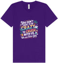 Load image into Gallery viewer, You Don't Have to Be Crazy to Cruise Unisex V-Neck Shirt
