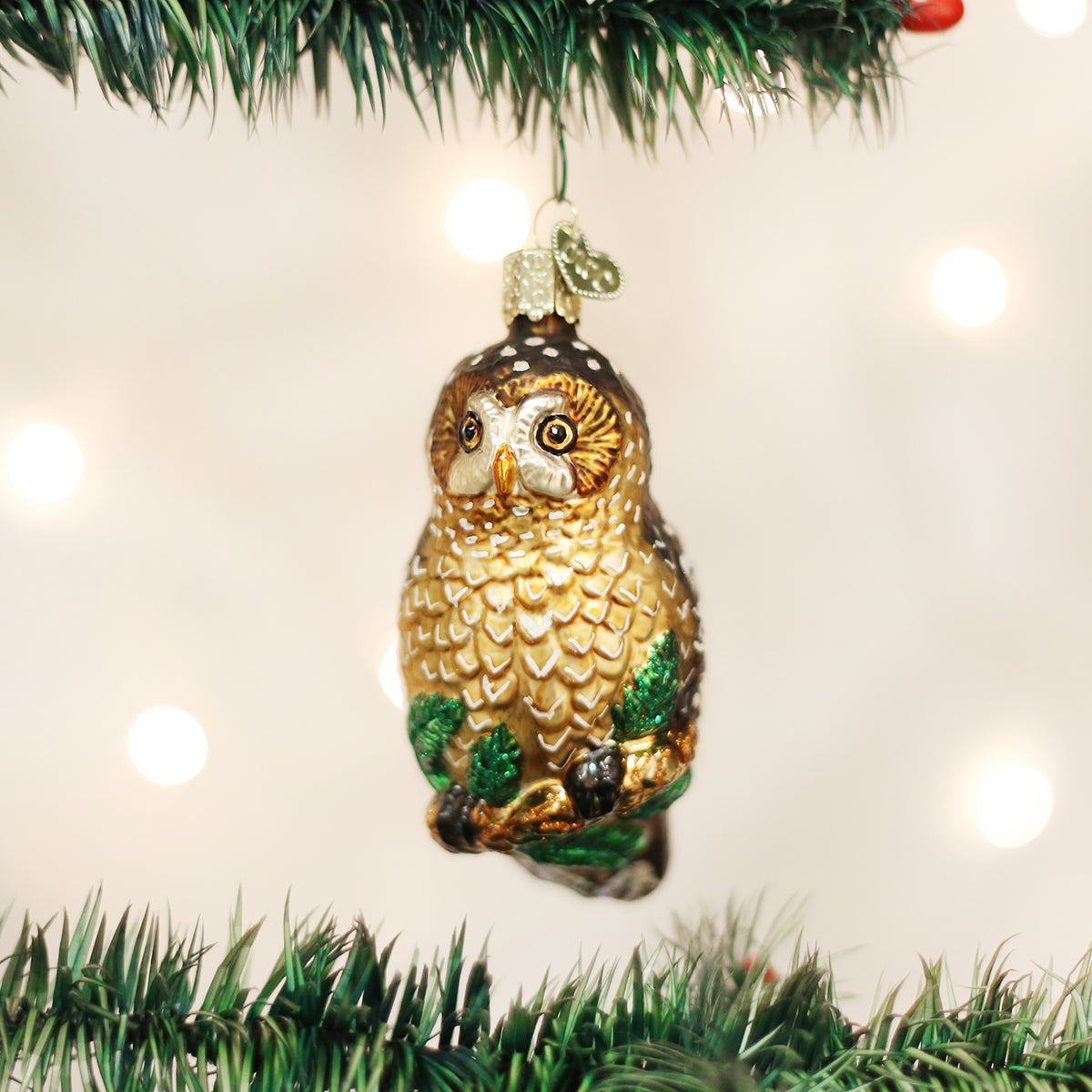 Spotted Owl Ornament - Southlake Paws