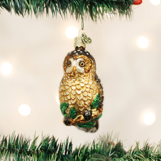Spotted Owl Ornament - Southlake Paws