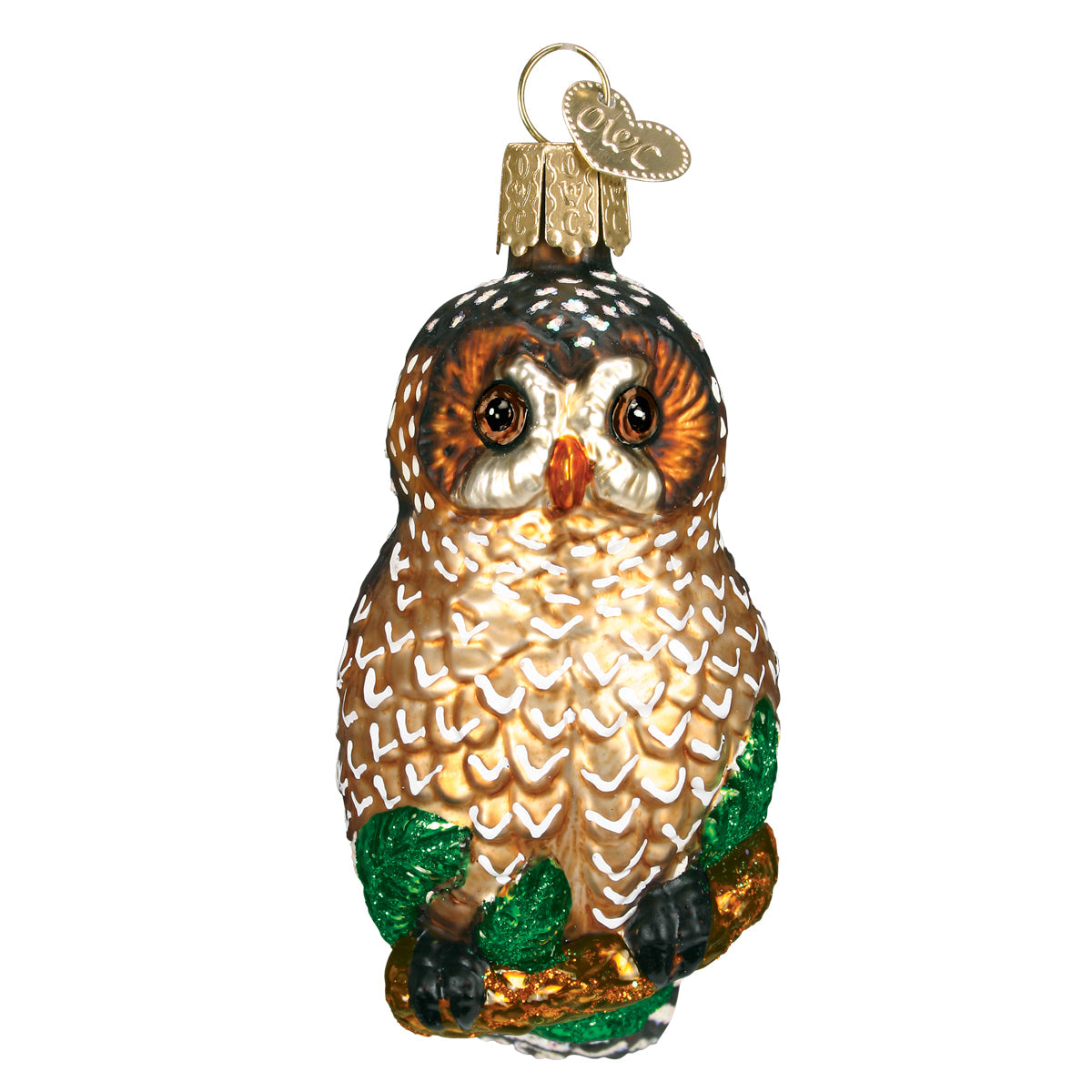 Spotted Owl Ornament - Southlake Paws
