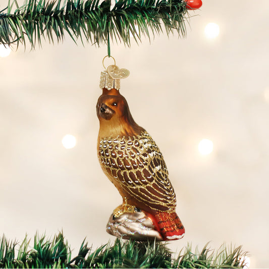 Red-tailed Hawk Ornament - Southlake Paws