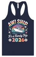 Load image into Gallery viewer, Aw Ship Family Trip 2026 Women's Racerback Tank
