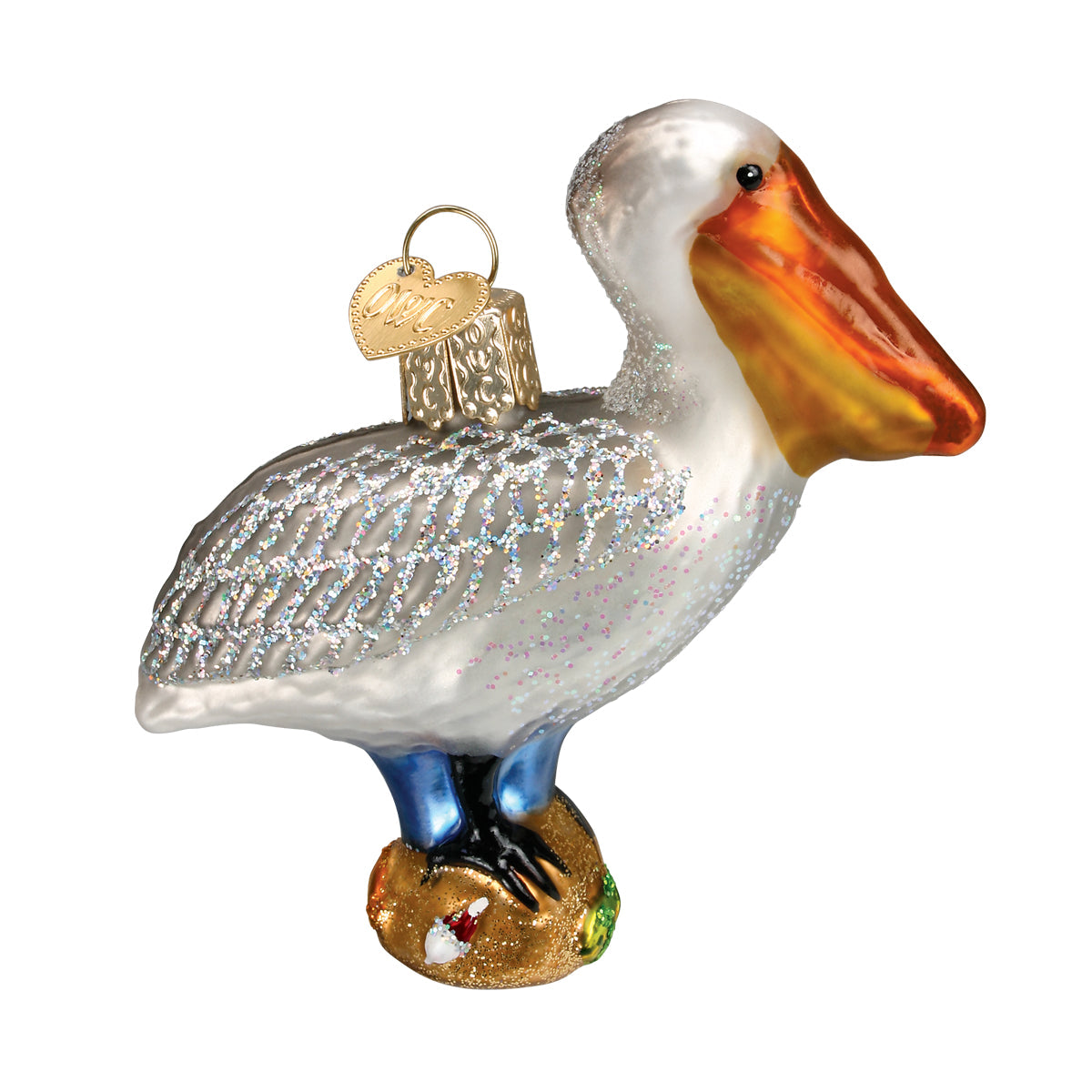 Pelican Ornament - Southlake Paws