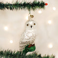 Load image into Gallery viewer, Great White Owl Ornament - Southlake Paws
